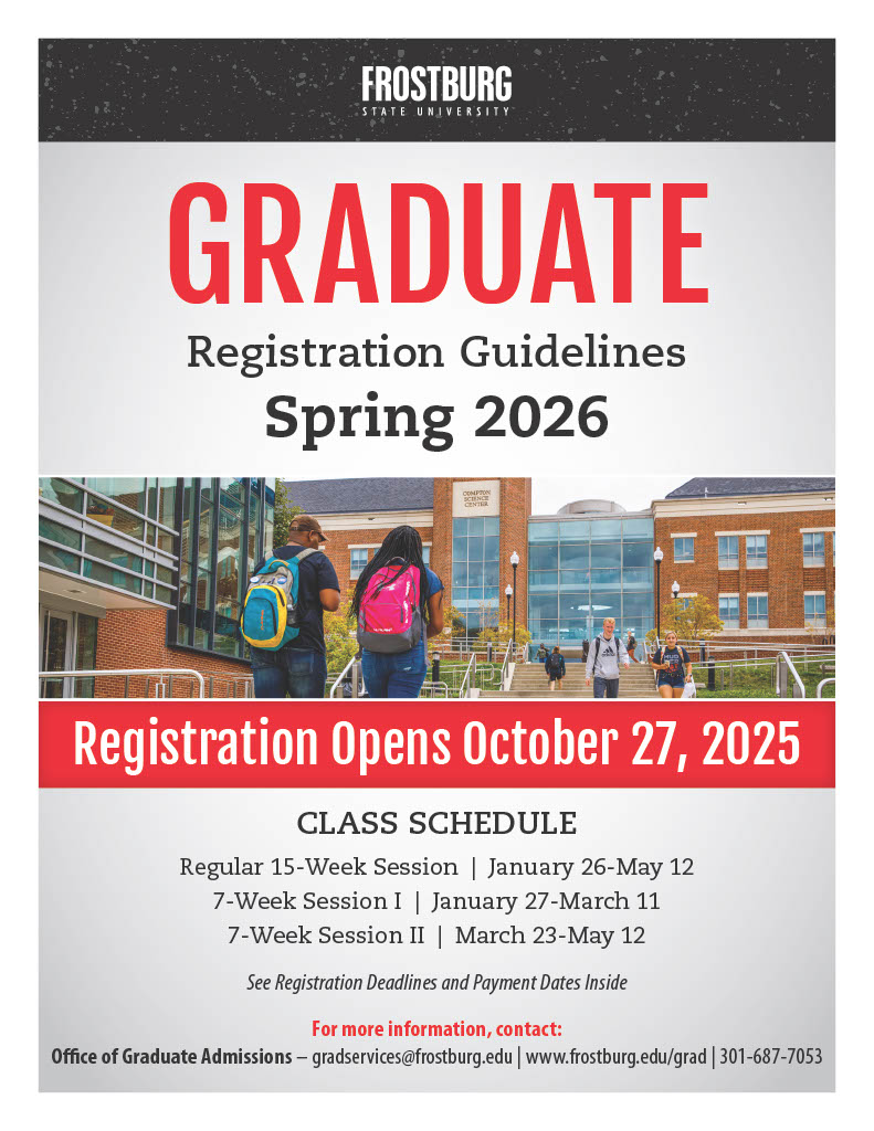 Graduate Spring 2026 Cover page